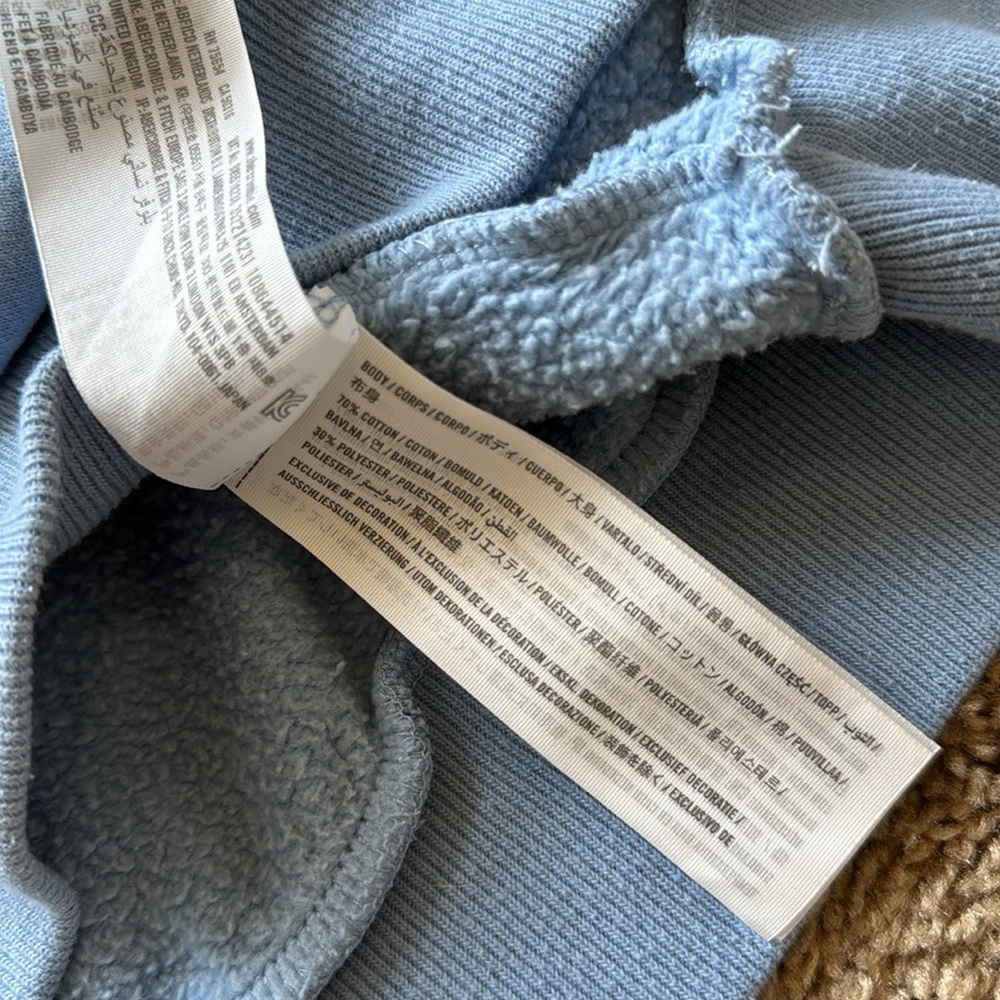 Abercrombie And Fitch Soft A&F Collection Blue Cr… - image 5